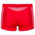 Obsessive - Boxer rosso con dettagli trasparenti