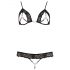 Abierta Fina - Seduzione stravagante - completo reggiseno - M