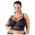 Cottelli Plus Size - reggiseno in pizzo con spalline (nero) - 90D