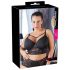 Cottelli Plus Size - reggiseno in pizzo con spalline (nero) - 90D