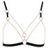 Cottelli - Harness decorativo a catena, 2 pezzi (nero)