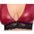 Set Reggiseno in Pizzo Cottelli Bondage Taglie Forti (rosso-nero)