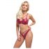 Cottelli Party - Completo reggiseno effetto lucido (rosso)