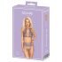 Baciabile - set di lingerie in pizzo (viola)