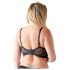 Cottelli Taglie Forti - reggiseno aperto con anelli (nero) - 95F