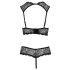 Cottelli - set reggiseno aperto (nero)