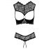 Cottelli - set reggiseno aperto (nero) - 80B/M