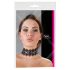 Cottelli - Colletto in pizzo con perline e strass (nero)