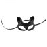 Bad Kitty - Maschera in ecopelle con strass - Nero (S-L)