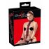 Bad Kitty - Set di legature asiatiche rosso-nero per il collo.