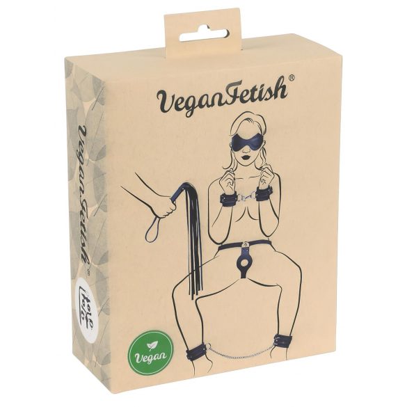 Set di Bondage Vegano - Nero (7 pezzi)