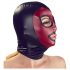 Bad Kitty - maschera lucida da succhiare - nero-rosso (S-L)