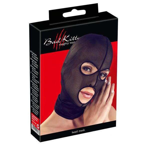 Bad Kitty - Maschera a rete seducente (nera)