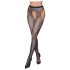 Cottelli Legwear - calze a rete nere aperte e scintillanti (S-L)