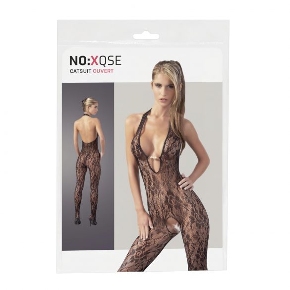 NO:XQSE - Body in pizzo con decorazioni di perle