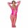 Cottelli - Bodystocking a rete rosa - Taglia S-L