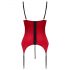 Cottelli - Set Reggiseno Push-up in Pizzo (Rosso)