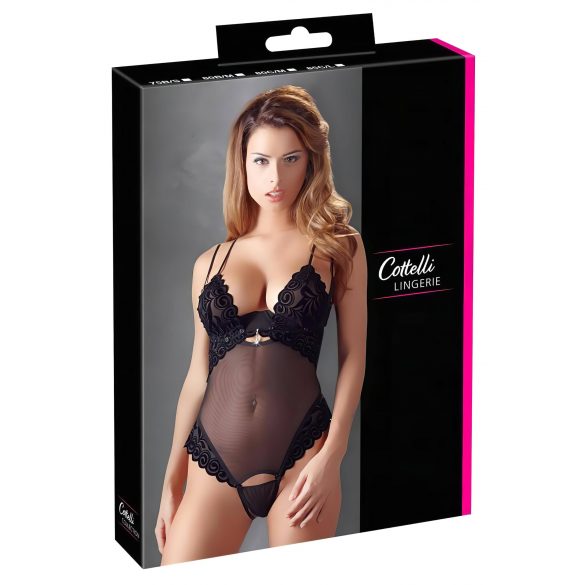 Cottelli - Body Vellutato e Versatile (Nero) - 85C/L