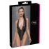 Cottelli Party - Body con Scollo Profondo (Nero) - L