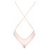 Kissable - body in pizzo scollato profondo (rosa) - L/XL