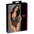 Cottelli Party - Body a Fiori (Nero) - M