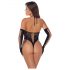 Cottelli - Body con guanti (nero) - S-L