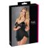 Cottelli - Babydoll leggero e arricciato (nero)