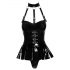 Black Level - Body con collo halter (nero)