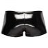 Black Level - Shorts uomo con cerniera e dettagli a coste (nero) - M