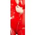 LATEX - Tuta Donna a Maniche Lunghe (Rosso) - S