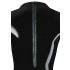 LATEX - Body donna a maniche lunghe (nero) - 2XL