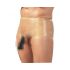 LATEX - Boxer con guaina per pene (naturale) - L/XL