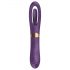 Funny Me Dual - vibratore 2in1 con lingua ricaricabile (viola)