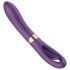 Funny Me Dual - vibratore 2in1 con lingua ricaricabile (viola)