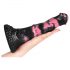 Bad Horse - Dildo in silicone 18 cm nero-rosa