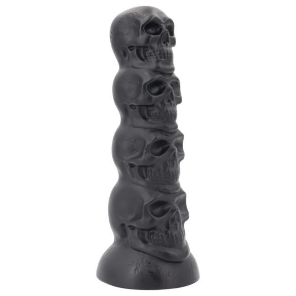 Toppedmonster - Dildo teschio 22 cm (nero)