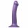 Strap-on-me Metallic Shine M - dildo viola metallizzato e sicuro sulla pelle