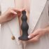 Strap-on-me Beads M - dildo con base e perle (nero)