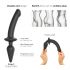 Strap-on-me Switch Semi-Realistic S - Dildo in silicone 2 in 1 (nero)