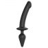 Strap-on-me Switch XXL Semirealistico - Dildo 2 in 1 (nero)