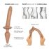 Strap-on-me Switch Realistico S - Dildo in silicone 2 in 1 (naturale)