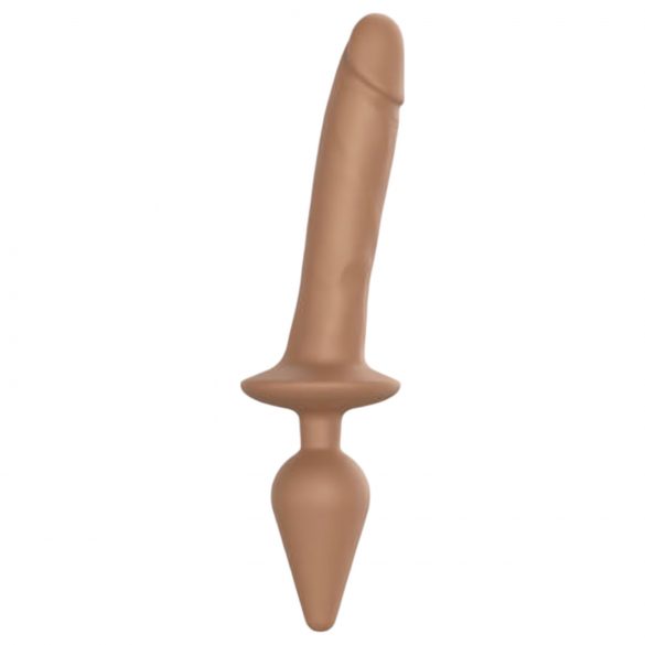 Strap-on-me Switch Realistico L - Dildo in silicone 2 in 1 (naturale)