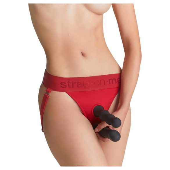 Strap-on-me - Mutandina per dildo regolabile XS-XXL (rosso)