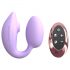 Love to Love Wonderlover - Vibratore G-spot con stimolatore clitorideo (malva)