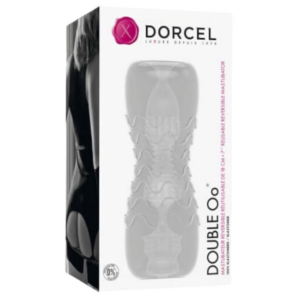 Dorcel Double Oo - Masturbatore maschile trasparente