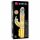 Dorcel Orgasmic Rabbit - Vibratore dorato con stimolatore clitoride.