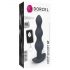 Dorcel Deep Secret M - Vibratore anale nero ricaricabile con telecomando