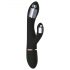 Dorcel Glam Rabbit - Vibratore nero con stimolatore clitorideo ricaricabile