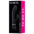 Dorcel Glam Rabbit - Vibratore nero con stimolatore clitorideo ricaricabile