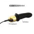 Dorcel Mini Lover 2.0 - Vibratore G-spot ricaricabile (nero-oro)